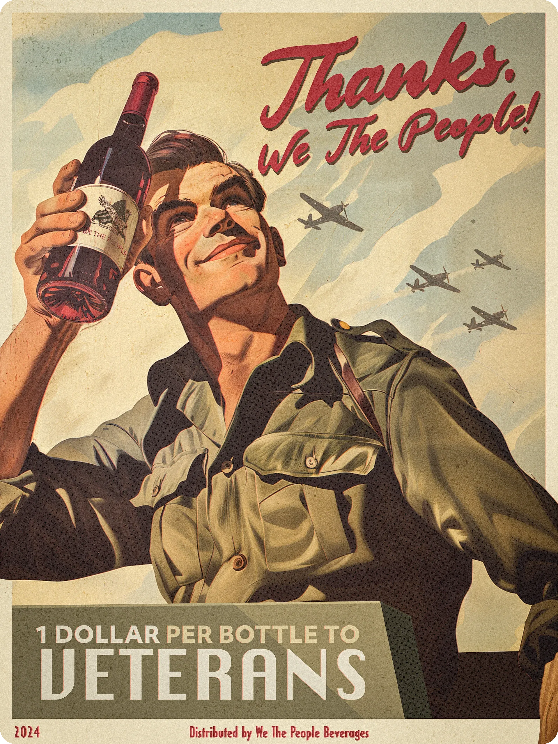 1 Bottle For Veterans - Thanks, We The People